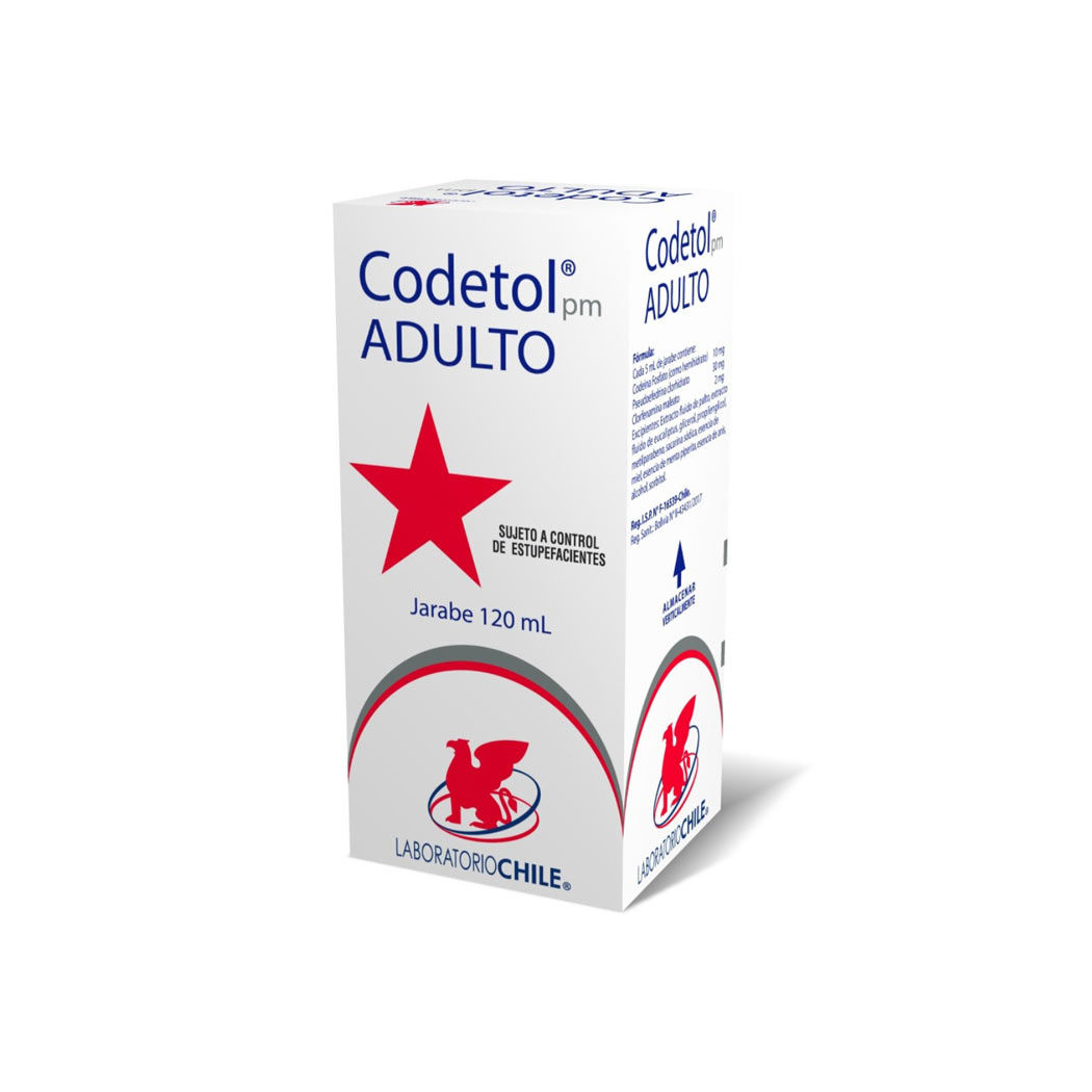 Codetol PM Adulto Codeína Jarabe 120ml