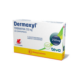 Dermoxyl (B) Terbinafina 250mg 28 Comprimidos
