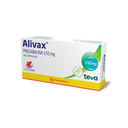 Alivax 150 Mg. 30 Cápsulas