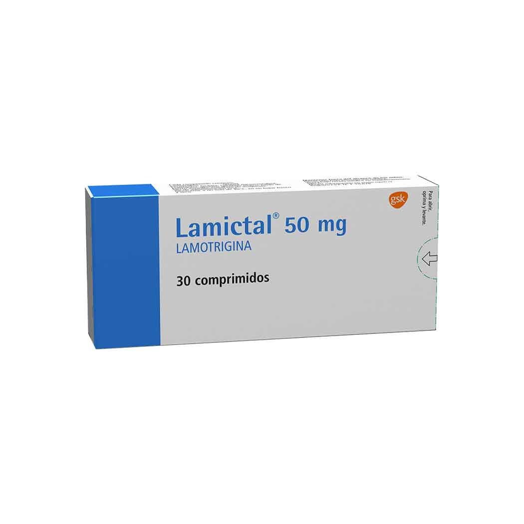 Lamictal (R) Lamotrigina 50mg 30 Comprimidos