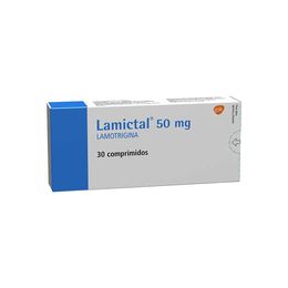 Lamictal (R) Lamotrigina 50mg 30 Comprimidos