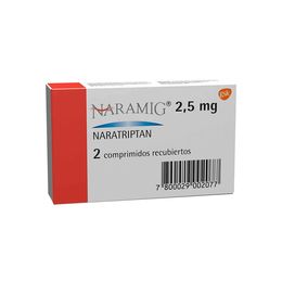 Naramig (R) 2.5mg 2 Comprimidos