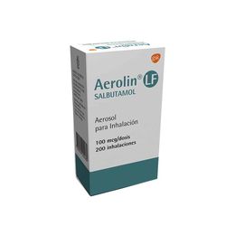 Aerolin LF Salbutamol 100 mcg / DS Inhalador Bucal 200 Dosis