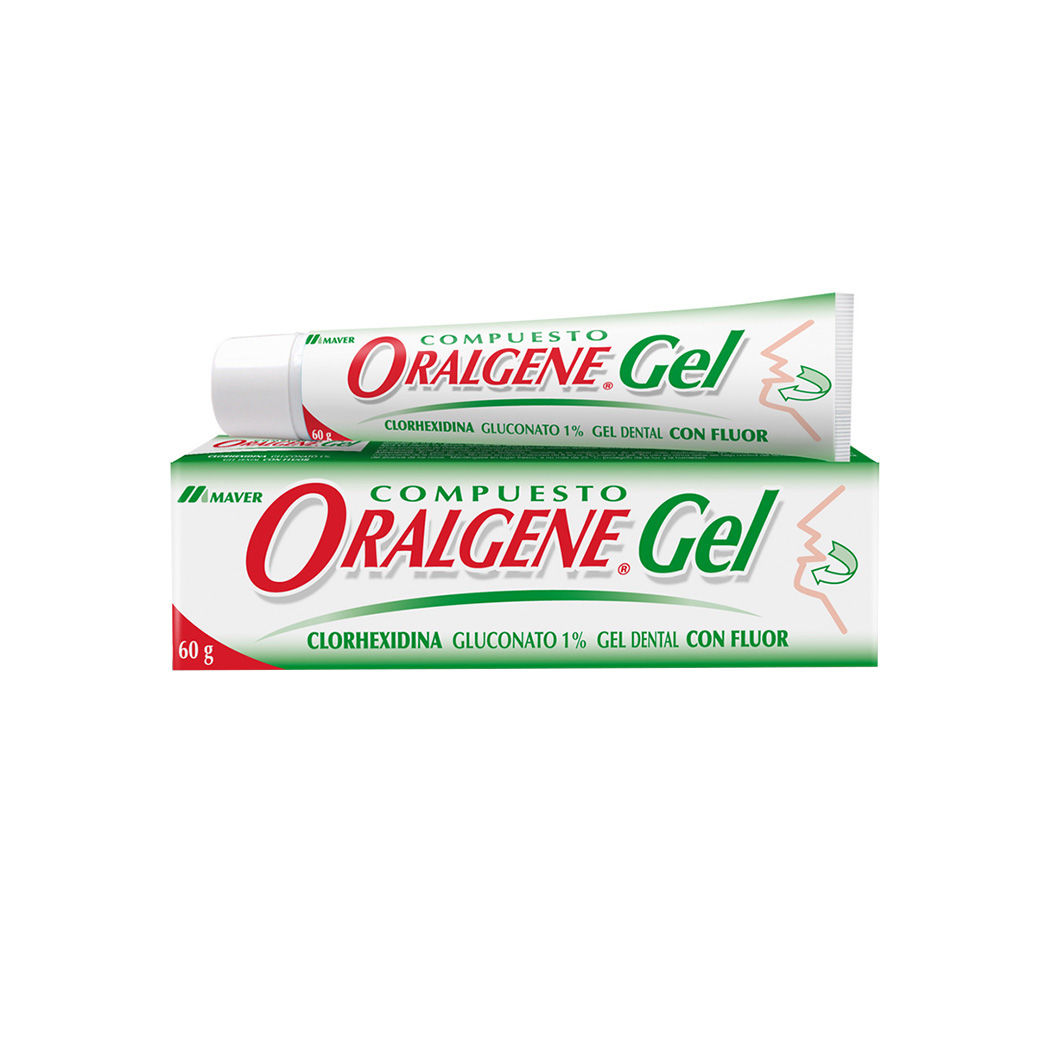 Oralgene Gel Clorhexidina / Fluoruro De Sodio Gel Dental 60g