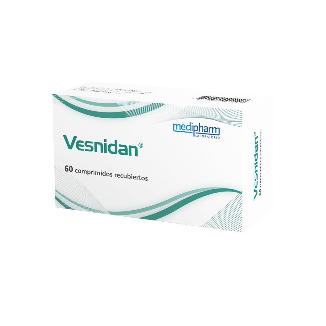 Vesnidan Diosmina / Hesperidina 450/50 60 Comprimidos Recubiertos