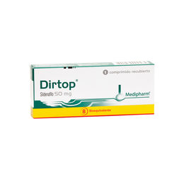 Dirtop (B) 50mg 1 Comprimido Recubierto