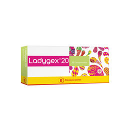 Ladygex 20 (B) Drospirenona / Etinilestradiol 28 Comprimidos
