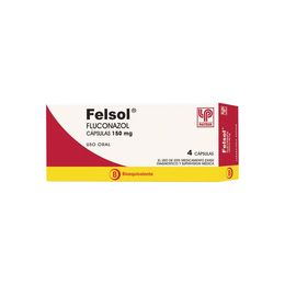 Felsol (B) Fluconazol 150mg 4 Cápsulas