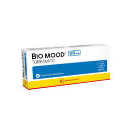 Bio Mood (B) Topiramato 50mg 30 Comprimidos Recubiertos