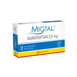 Migtal (B) 2.5mg 2 Comprimidos
