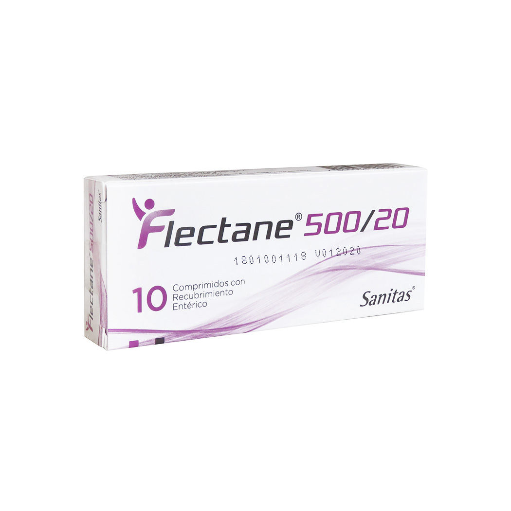 Flectane Esomeprazol / Naproxeno 20/500 10 Comprimidos Recubiertos