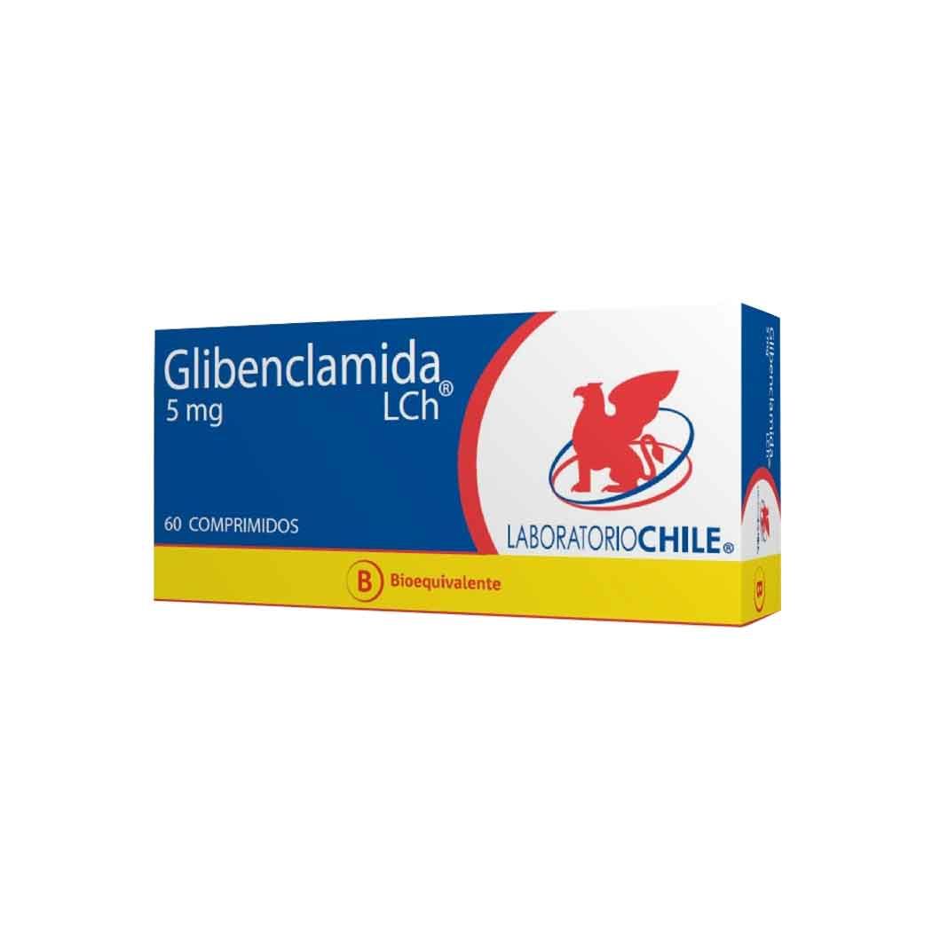 Glibenclamida (B) 5mg 60 Comprimidos