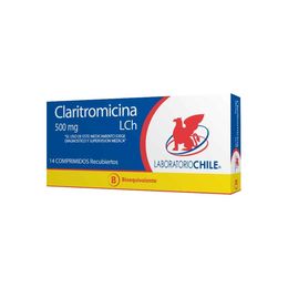 Claritromicina (B) 500mg 14 Comprimidos Recubiertos