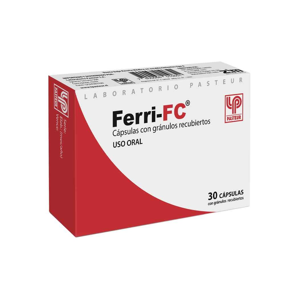Ferri-FC ícido Fólico / Hierro 30 Cápsulas