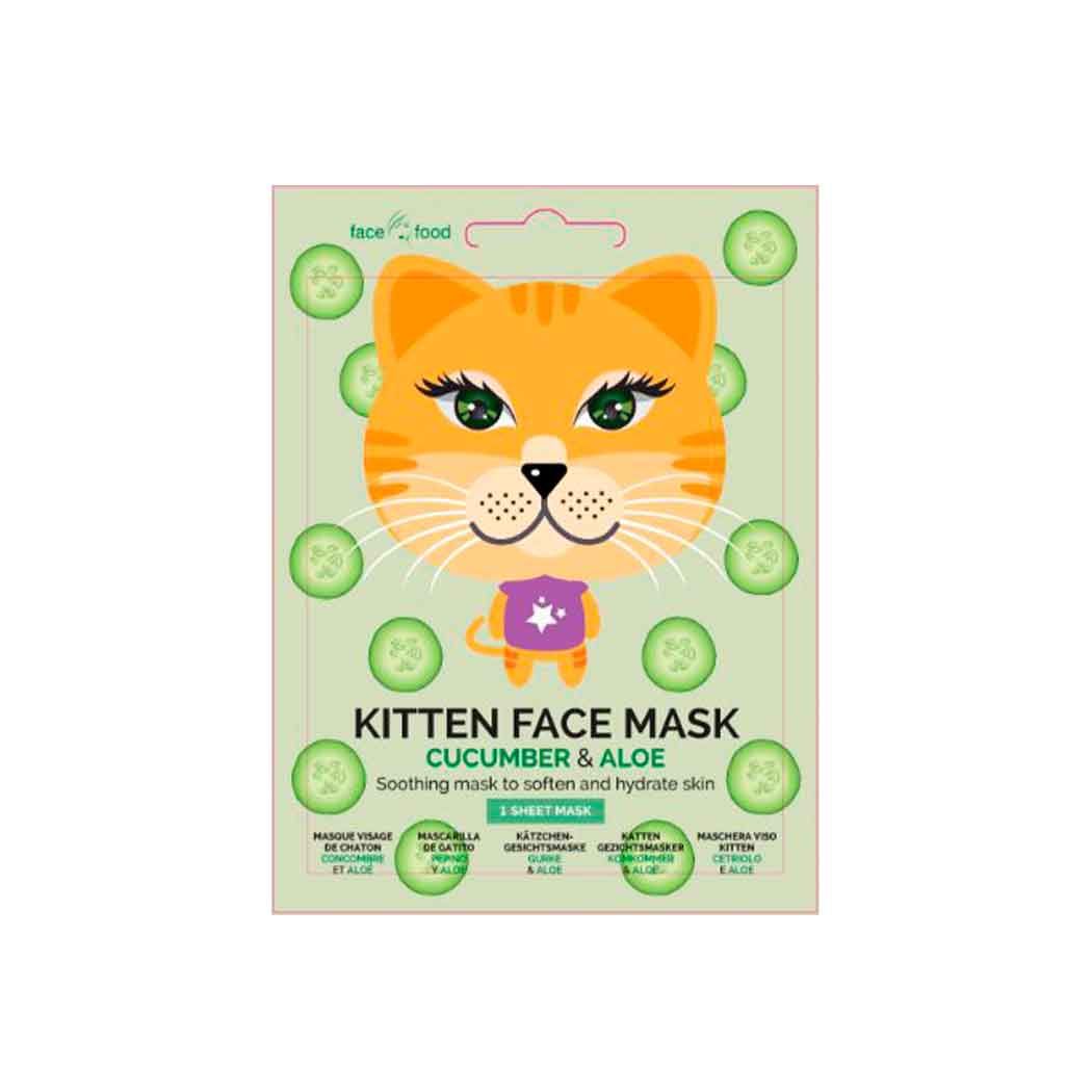 Sheet Mask Kitten Cucumber & Aloe