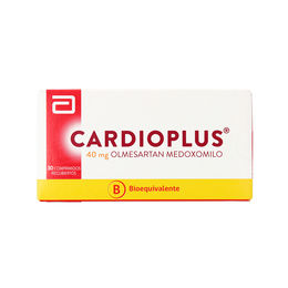 Cardioplus (B) Olmesartan 40mg 30 Comprimidos Recubiertos