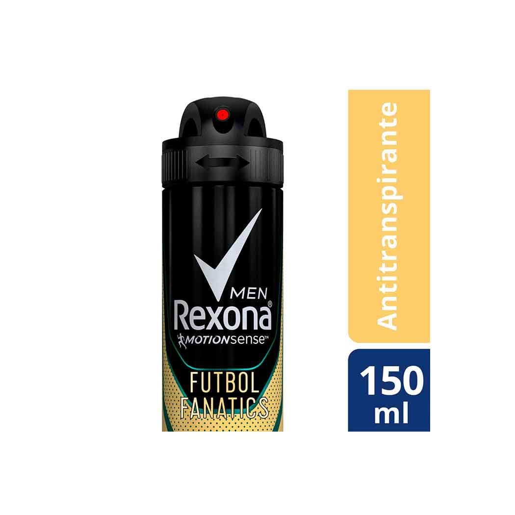 Rexona Men Desodorante En Aerosol Futbol Fanatics 150Ml
