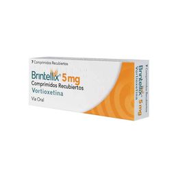 Brintellix Vortioxetina 5mg 7 Comprimidos Recubiertos