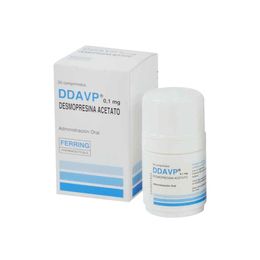 DDAVP Desmopresina 0.1mg 30 Comprimidos