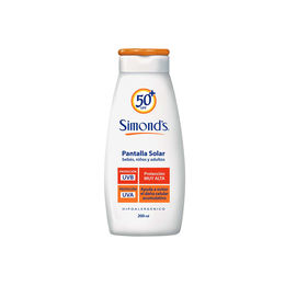 Pantalla Solar Simond's SPF50 200ml