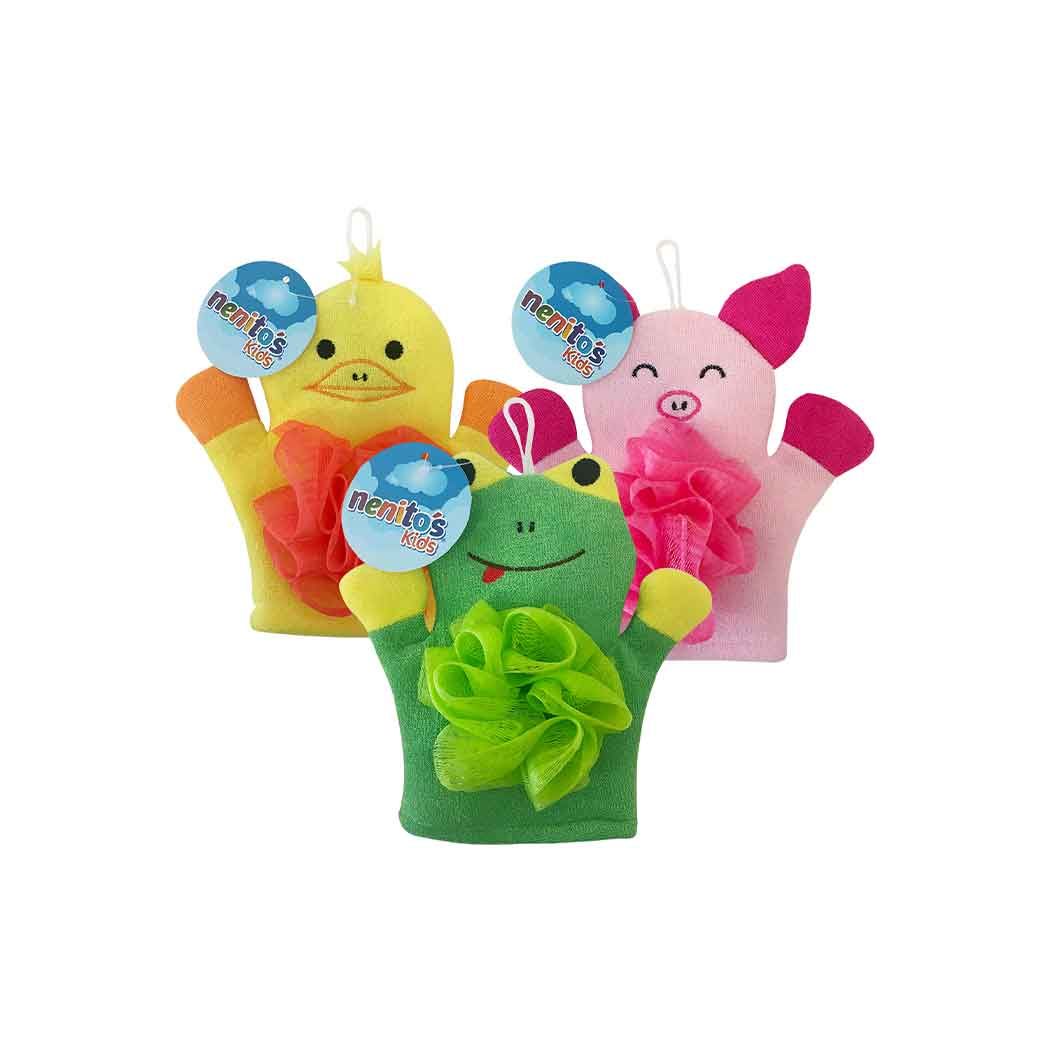 Esponja De Baño Guante Nenitos