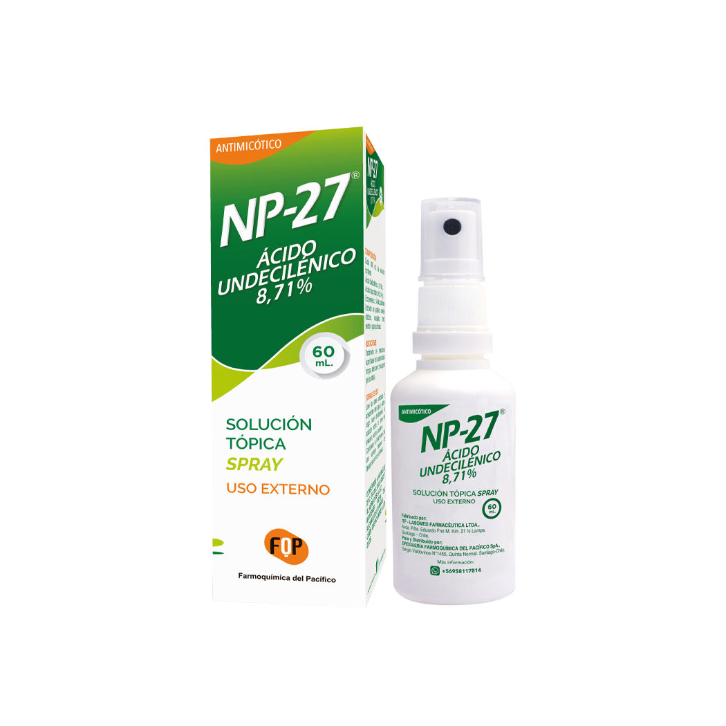 NP-27 ícido Undecilénico Solución Tópica 60ml