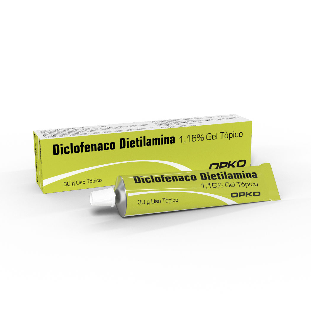 Diclofenaco Dietilamina 1.16% Gel 30g