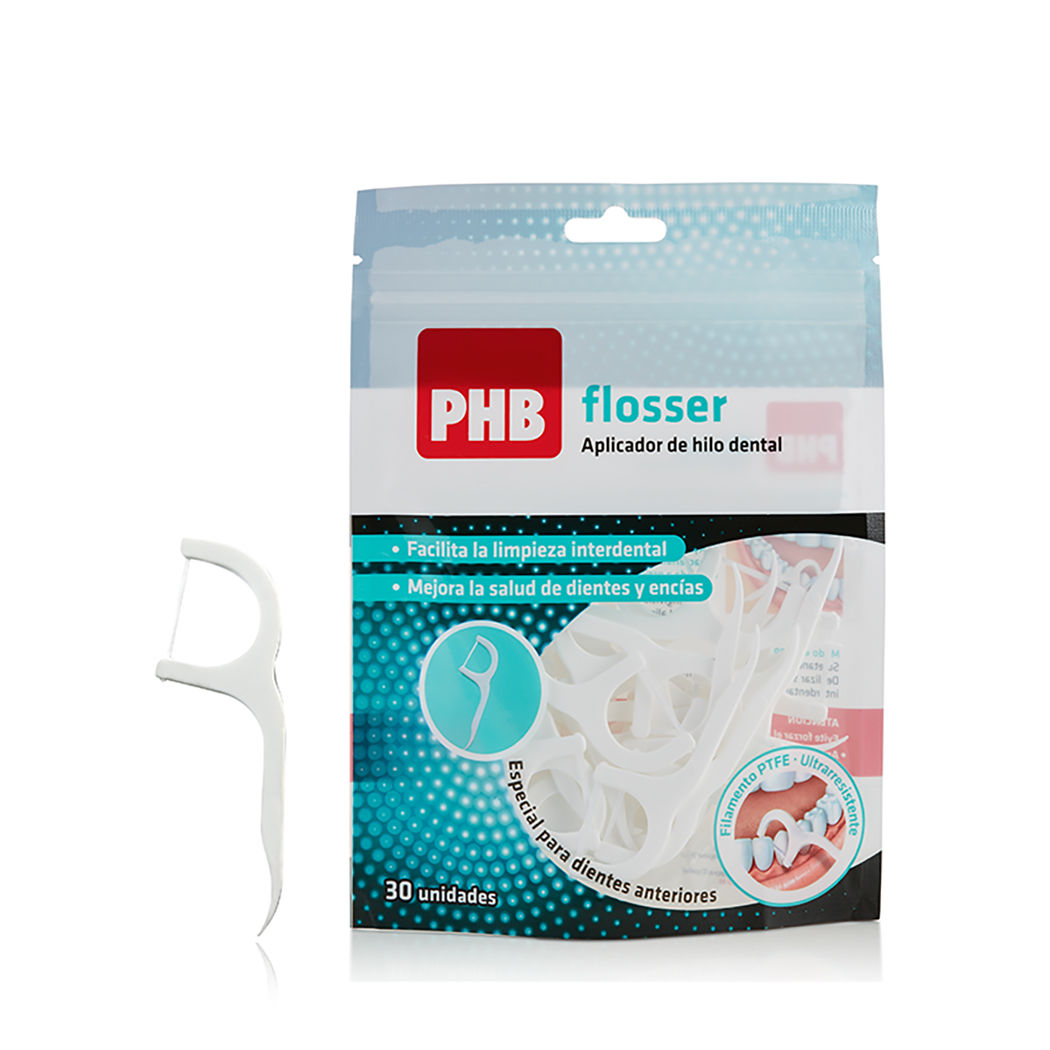 Aplicador De Hilo Dental Desechable Flosser 30 Unidades