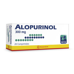 Alopurinol (B) 300mg 20 Comprimidos