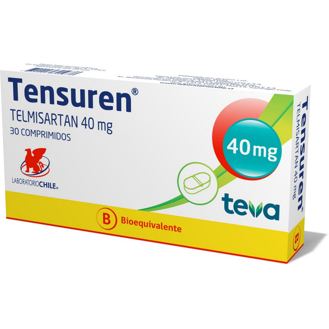 Tensuren (B) Telmisartán 40mg 30 Comprimidos