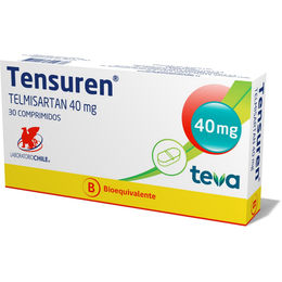 Tensuren (B) Telmisartán 40mg 30 Comprimidos
