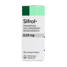 Sifrol (R) Pramipexol 1mg 30 Comprimidos