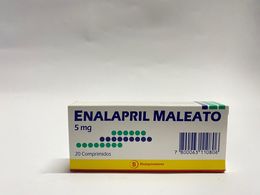 Enalapril (B) 5mg 20 Comprimidos