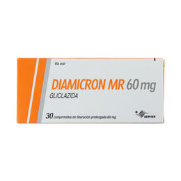 Diamicron Mr Gliclazida 60mg 30 Comprimidos
