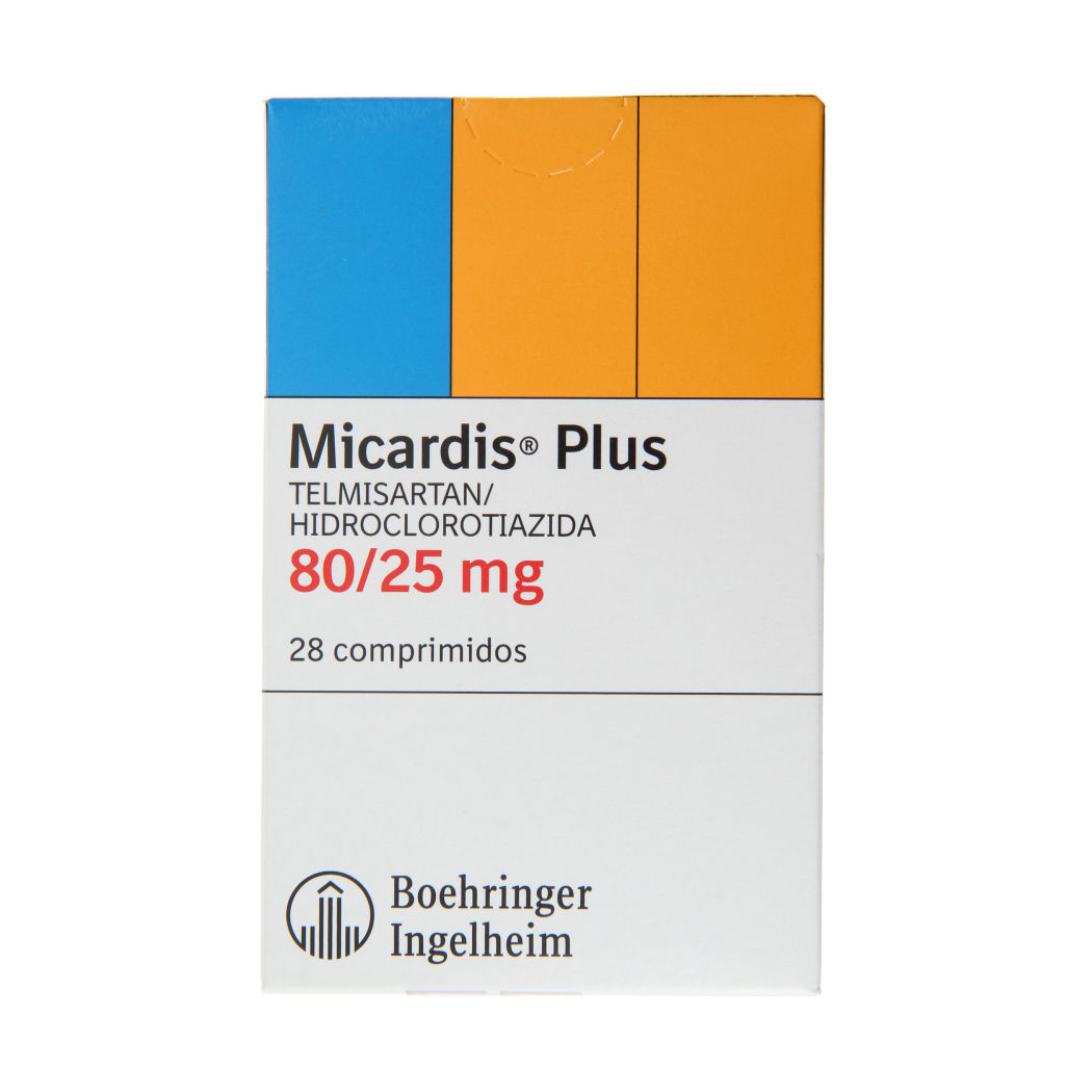 Micardis Plus 80/25 Telmisartan / Hidroclorotiazida 28 Comprimidos