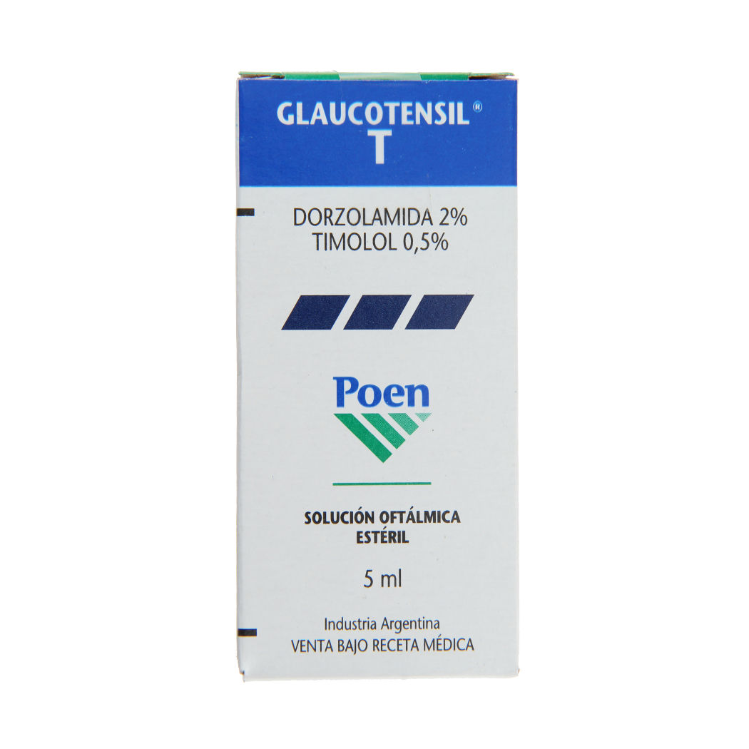 Glaucotensil T (B) Dorzolamida / Timolol Solución Oftálmica 5ml