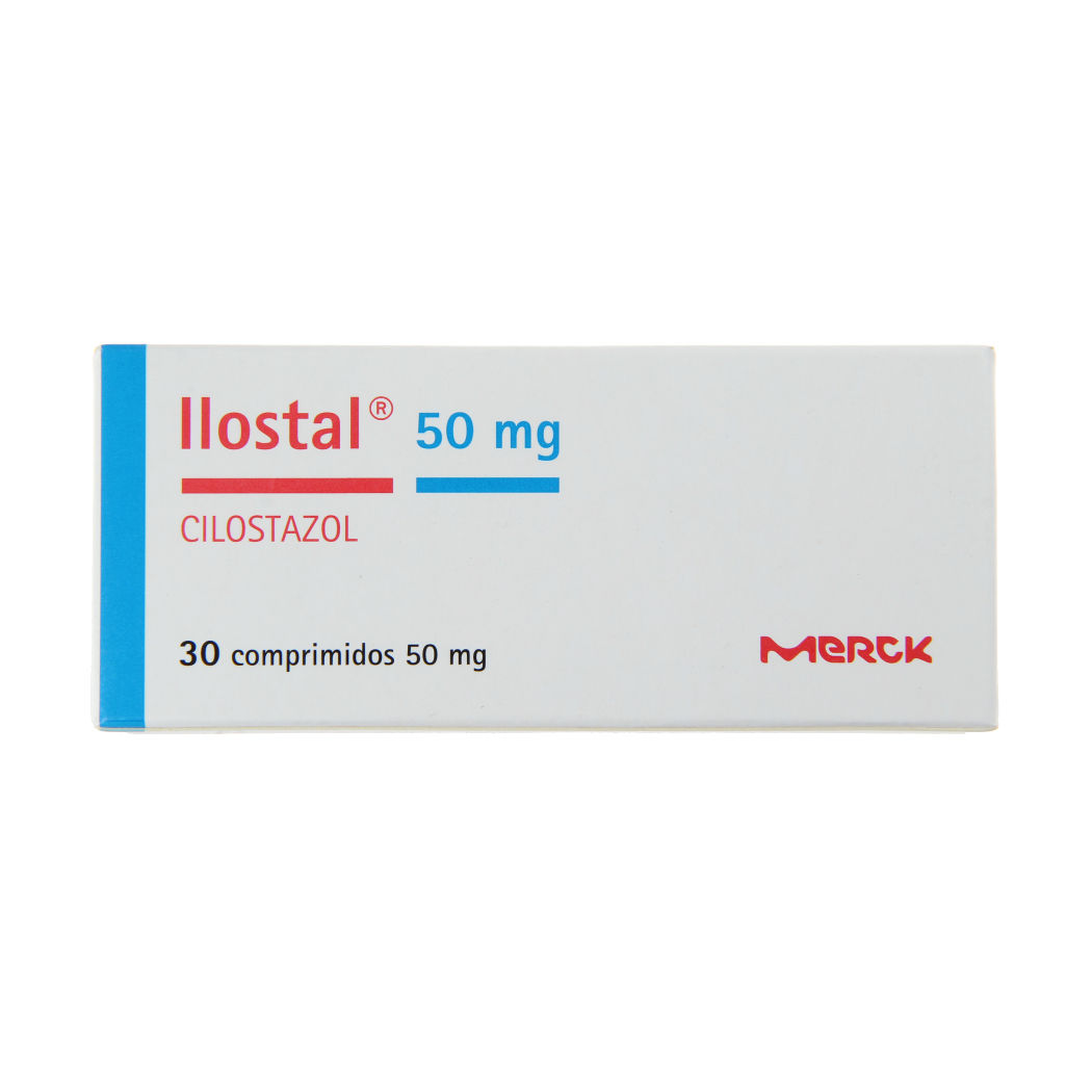 Ilostal (R) Cilostazol 50mg 30 Comprimidos