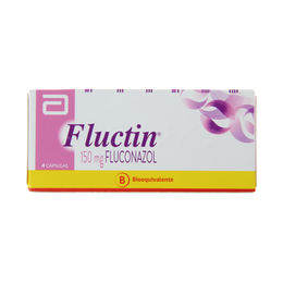 Fluctin (B) Fluconazol 150mg 4 Cápsulas