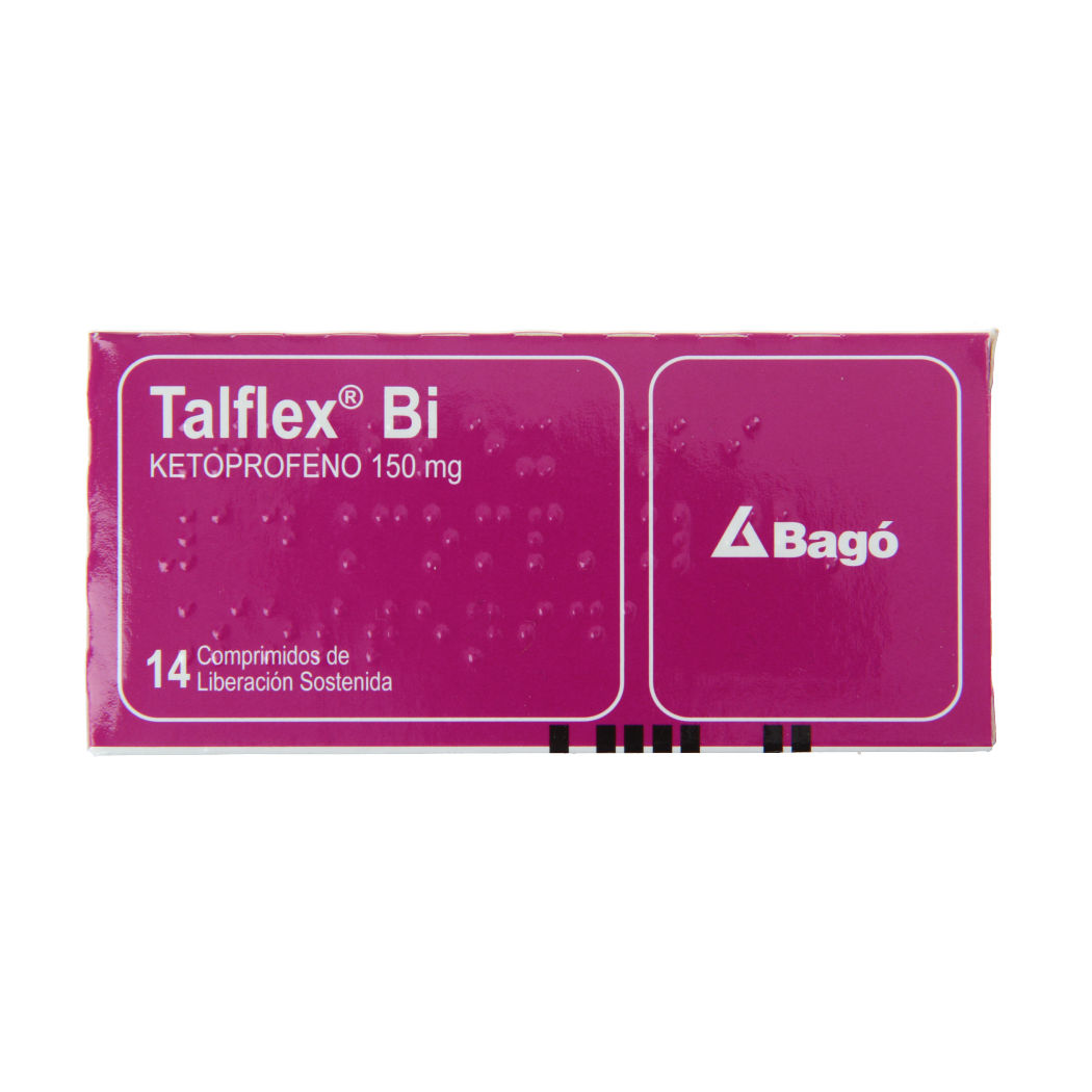 Talflex Bi Ketoprofeno 150mg 14 Comprimidos