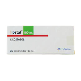 Ilostal (R) Cilostazol 100mg 30 Comprimidos