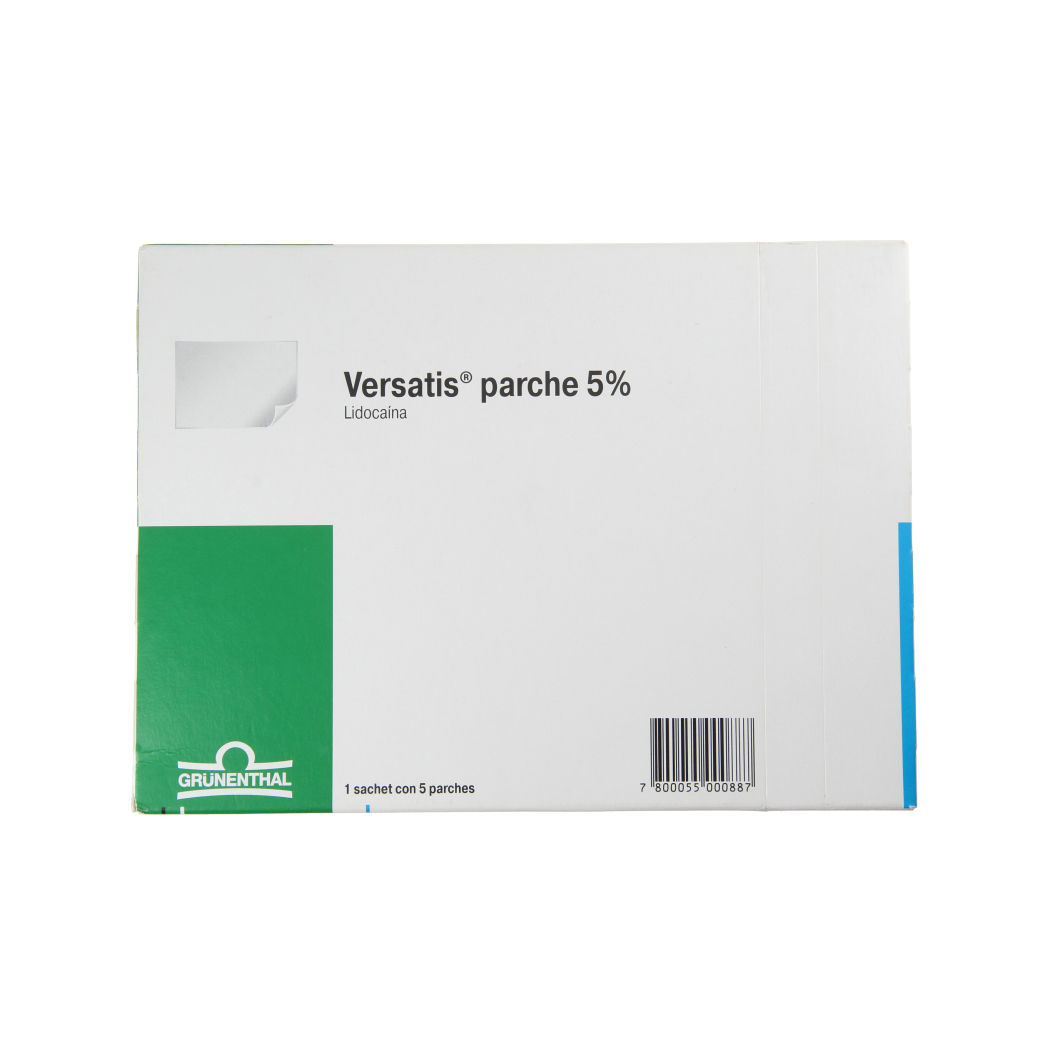 Versatis Lidocaina 5% 5 Parches