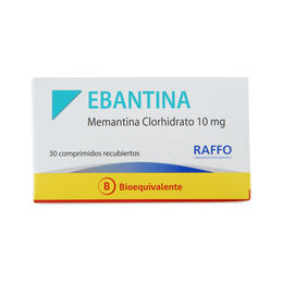 Ebantina (B) Memantina 10mg 30 Comprimidos Recubiertos