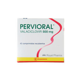 Pervioral (B) Valaciclovir 500mg 42 Comprimidos Recubiertos
