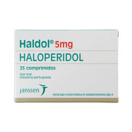 Haldol (R) Haloperidol 5mg 25 Comprimidos