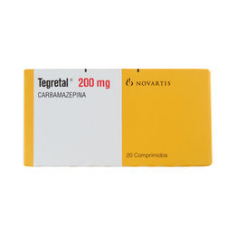Tegretal (R) Carbamazepina 200mg 20 Comprimidos