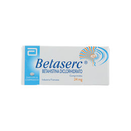 Betaserc (R) Betahistina 24mg 30 Comprimidos