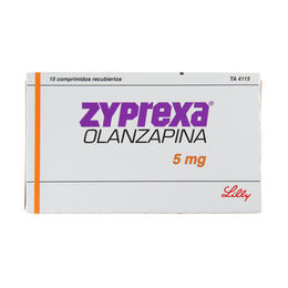 Zyprexa (R) Olanzapina 5mg 15 Comprimidos Recubiertos