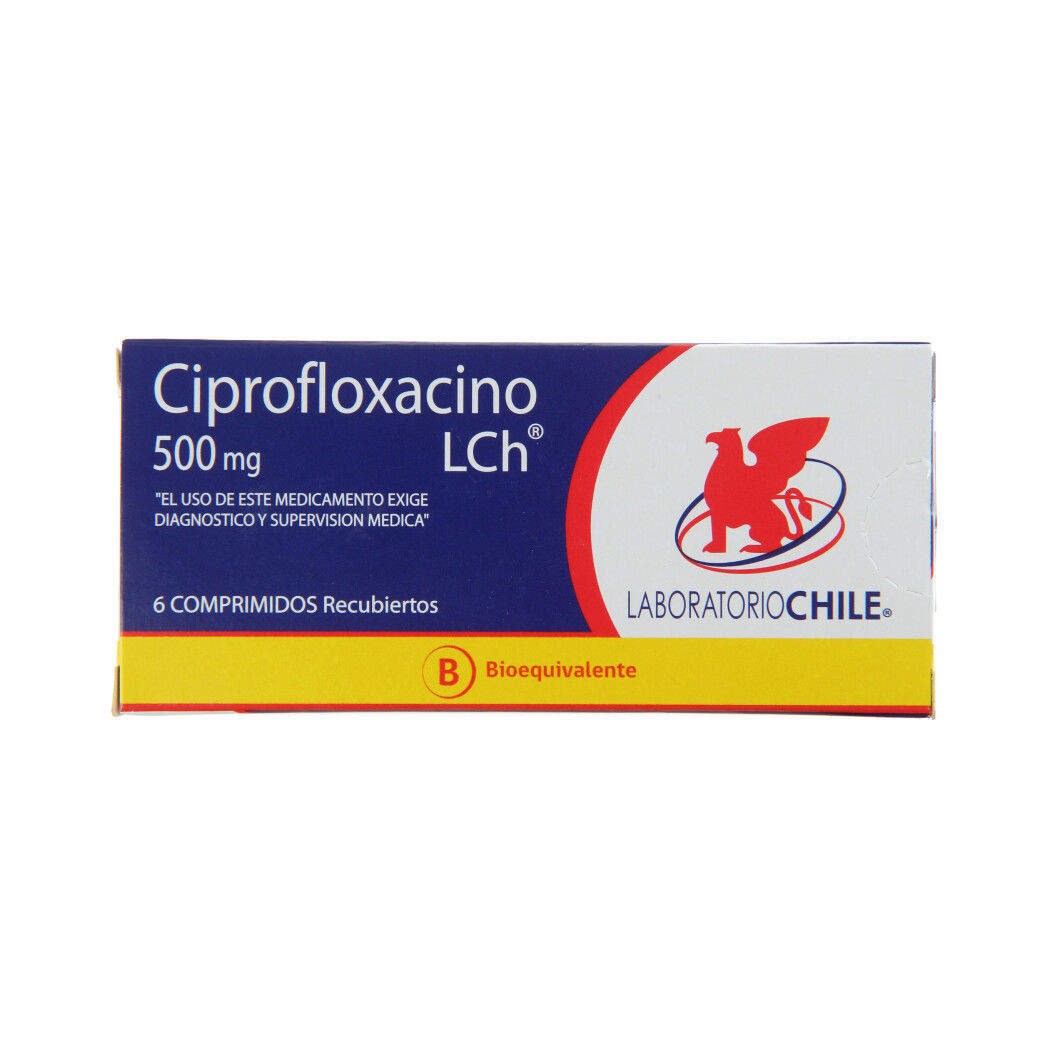 Ciprofloxacino (B) 500mg 6 Comprimidos Recubiertos