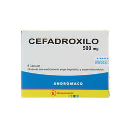 CEFADROXILO x8 CAPSULAS DE 500 MG