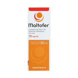 Maltofer Hierro Maltosado 50 mg/ml Gotas 30 mL